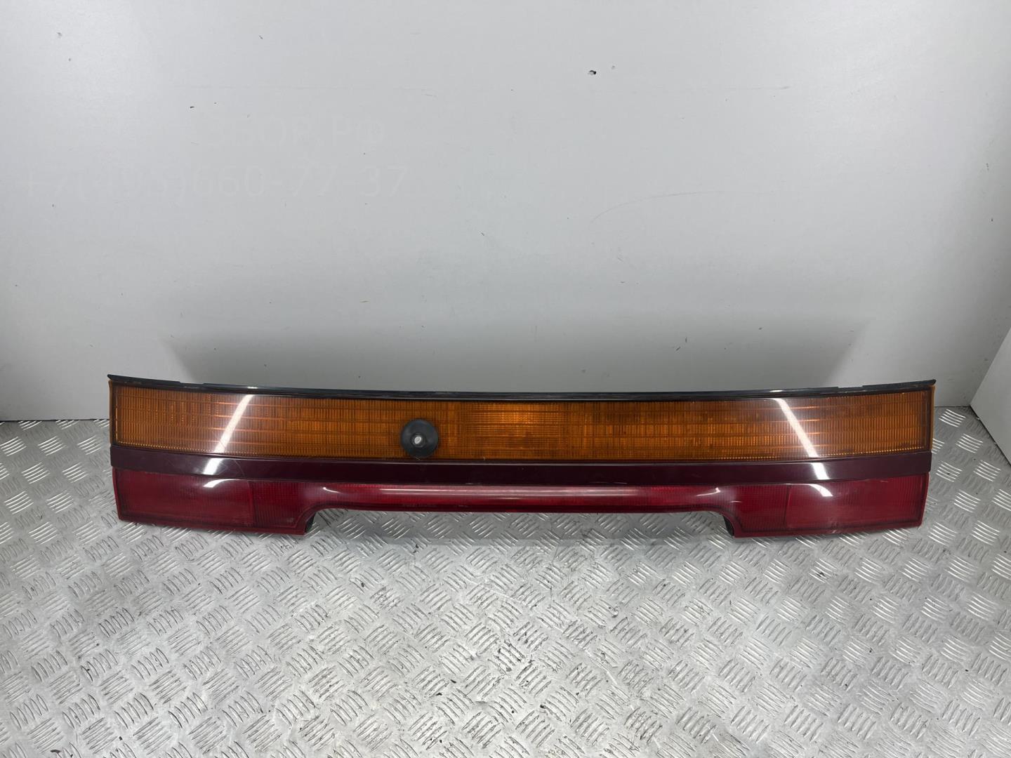 Накладка переднего бампера под номер