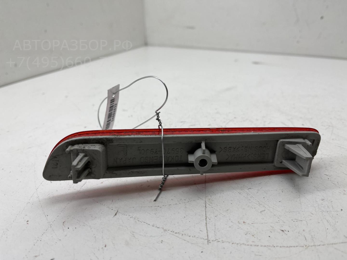 Отражатель в бампер задний левый