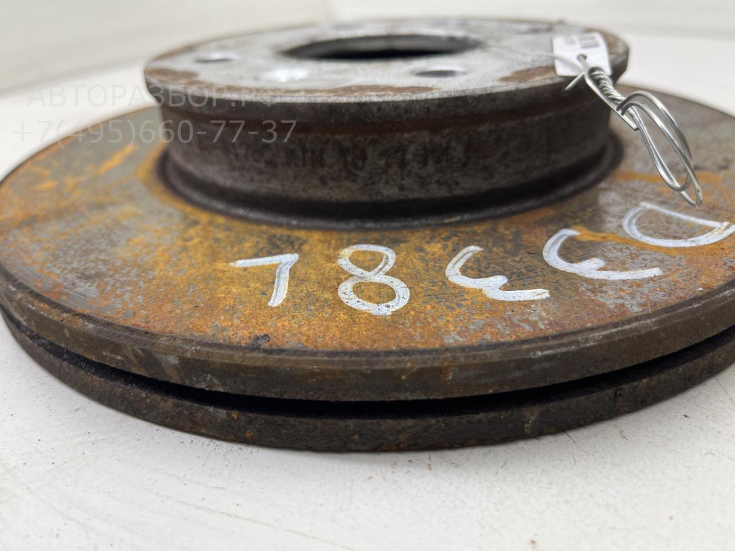 Диск тормозной передний вентилируемый