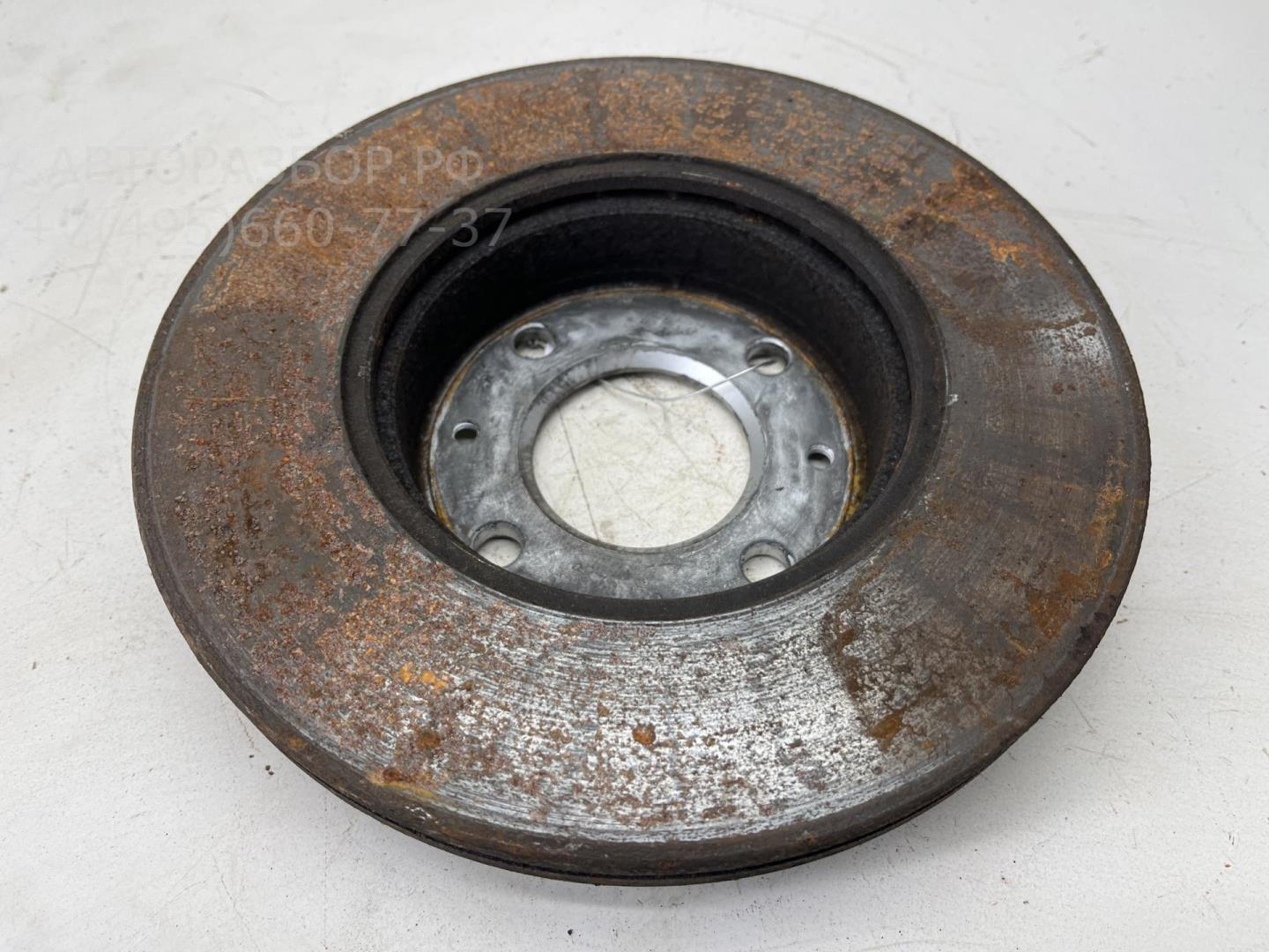 Диск тормозной передний вентилируемый