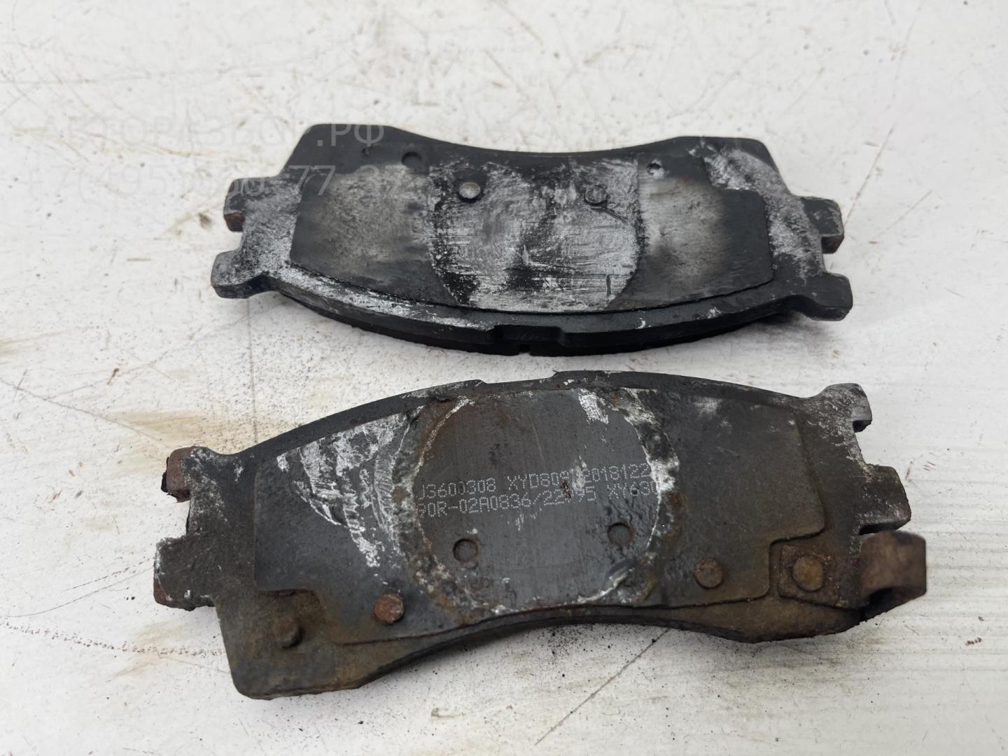 Колодки тормозные передние к-т