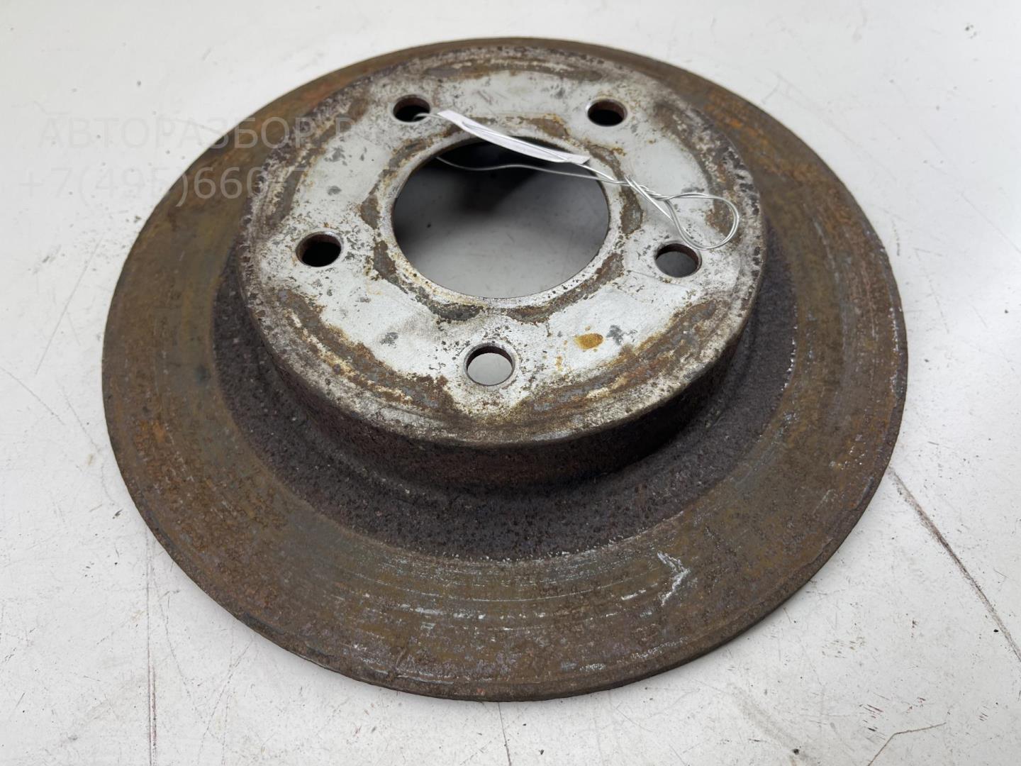 Диск тормозной задний