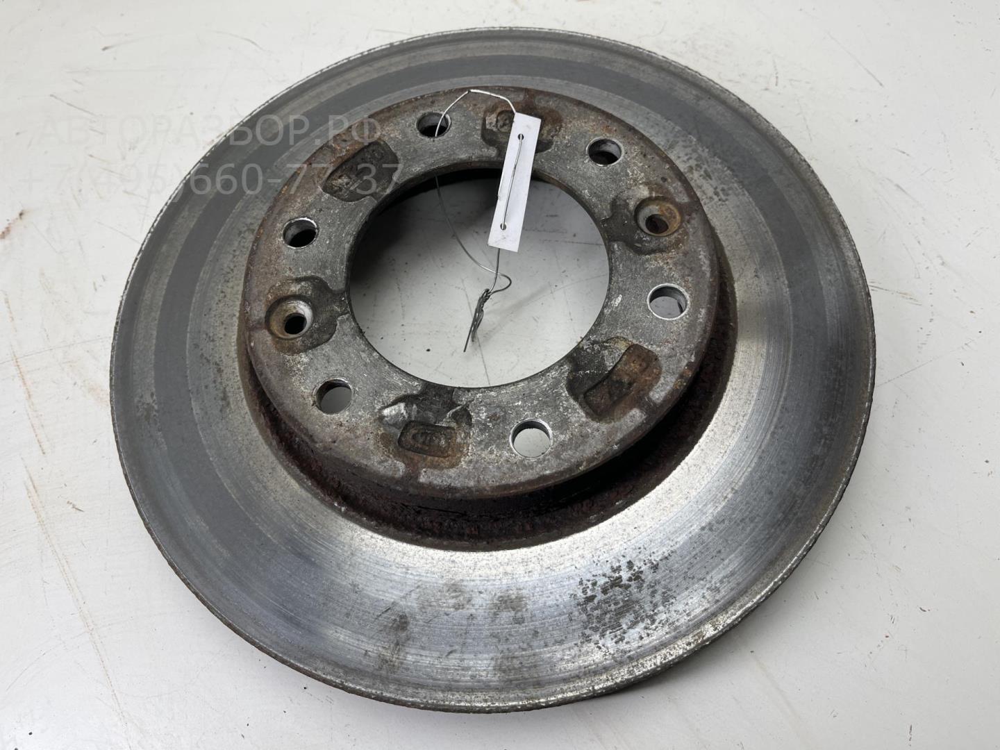 Диск тормозной передний вентилируемый