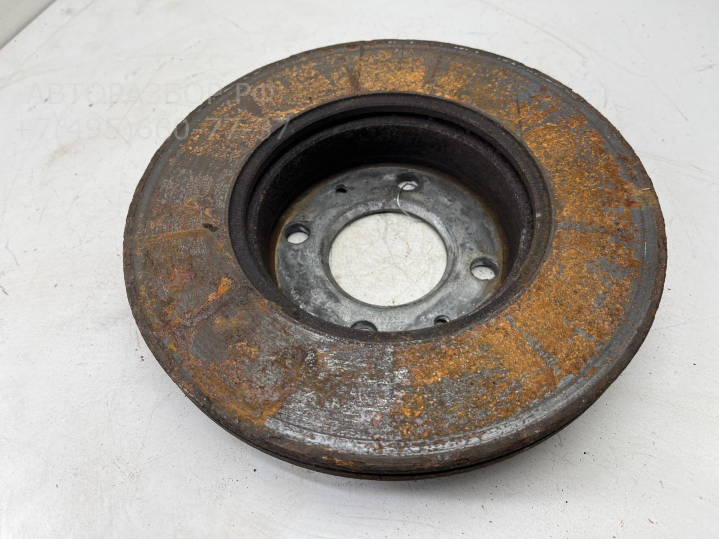 Диск тормозной передний вентилируемый