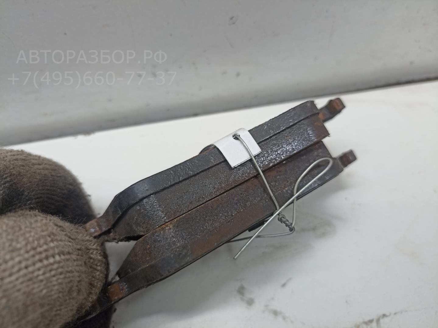 Колодки тормозные задние дисковые к-т