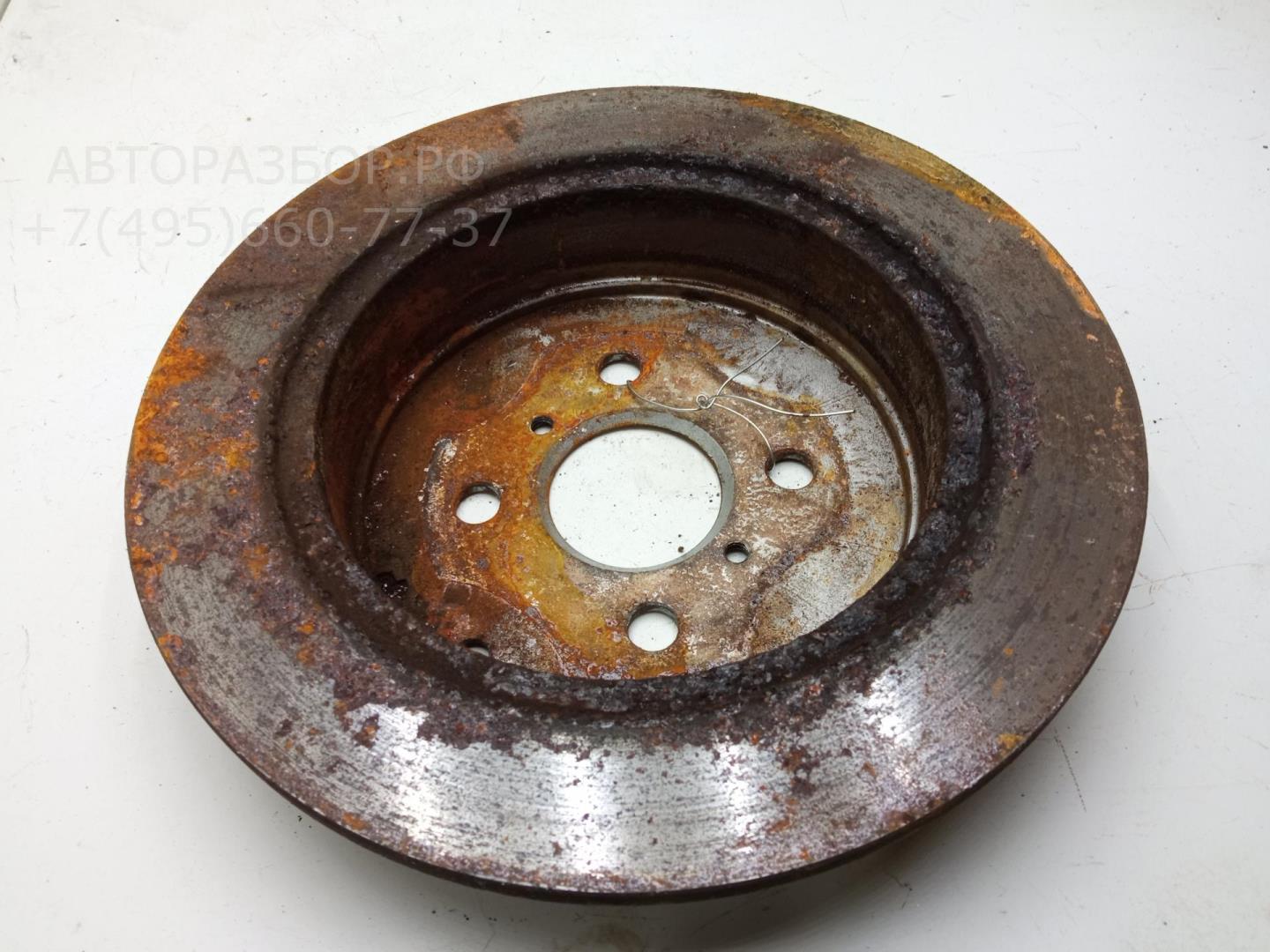 Диск тормозной задний