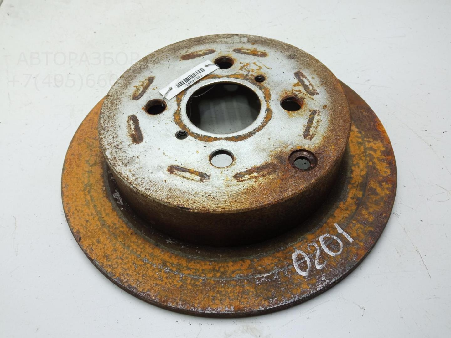 Диск тормозной задний