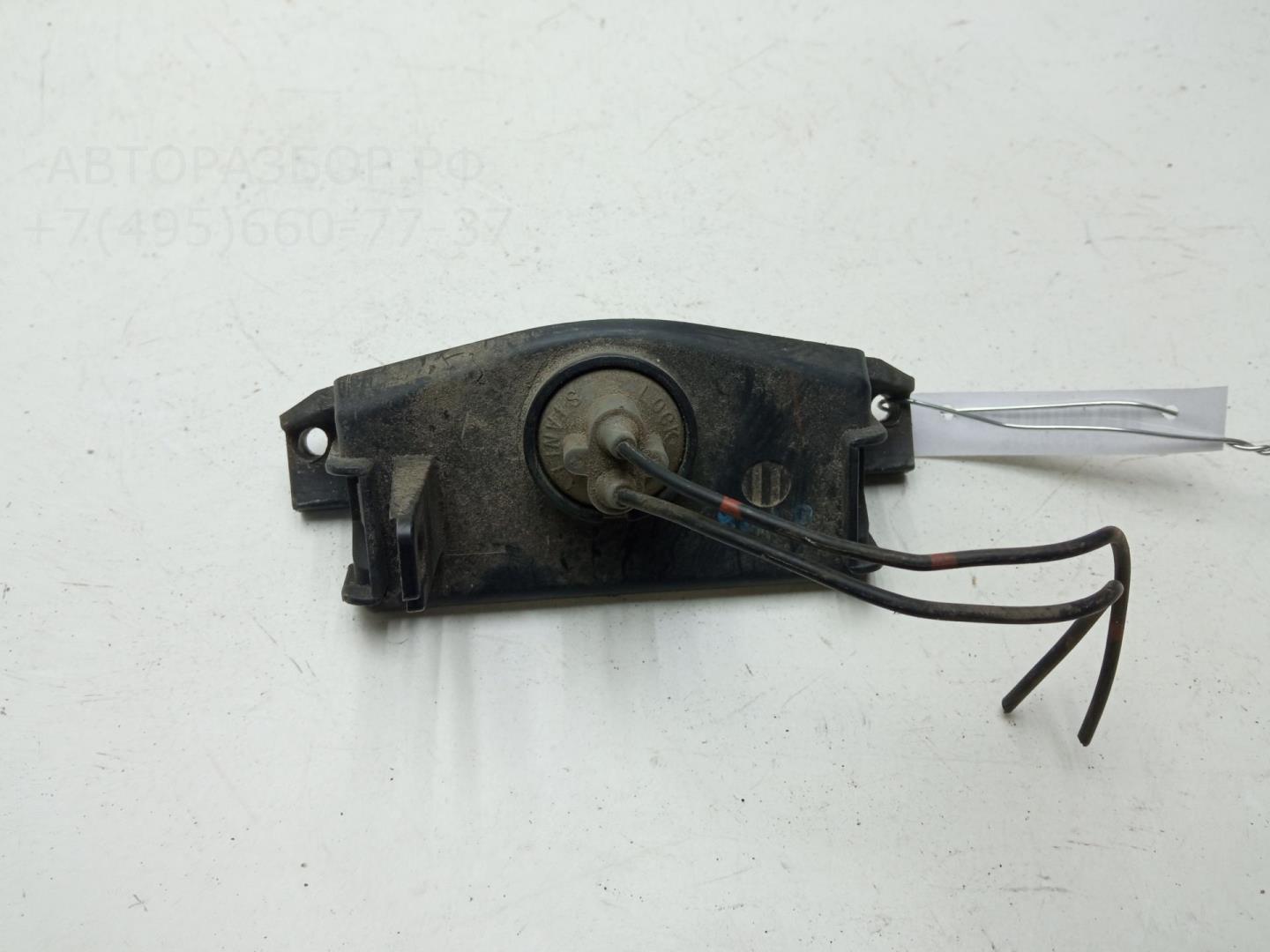 Фонарь подсветки номера