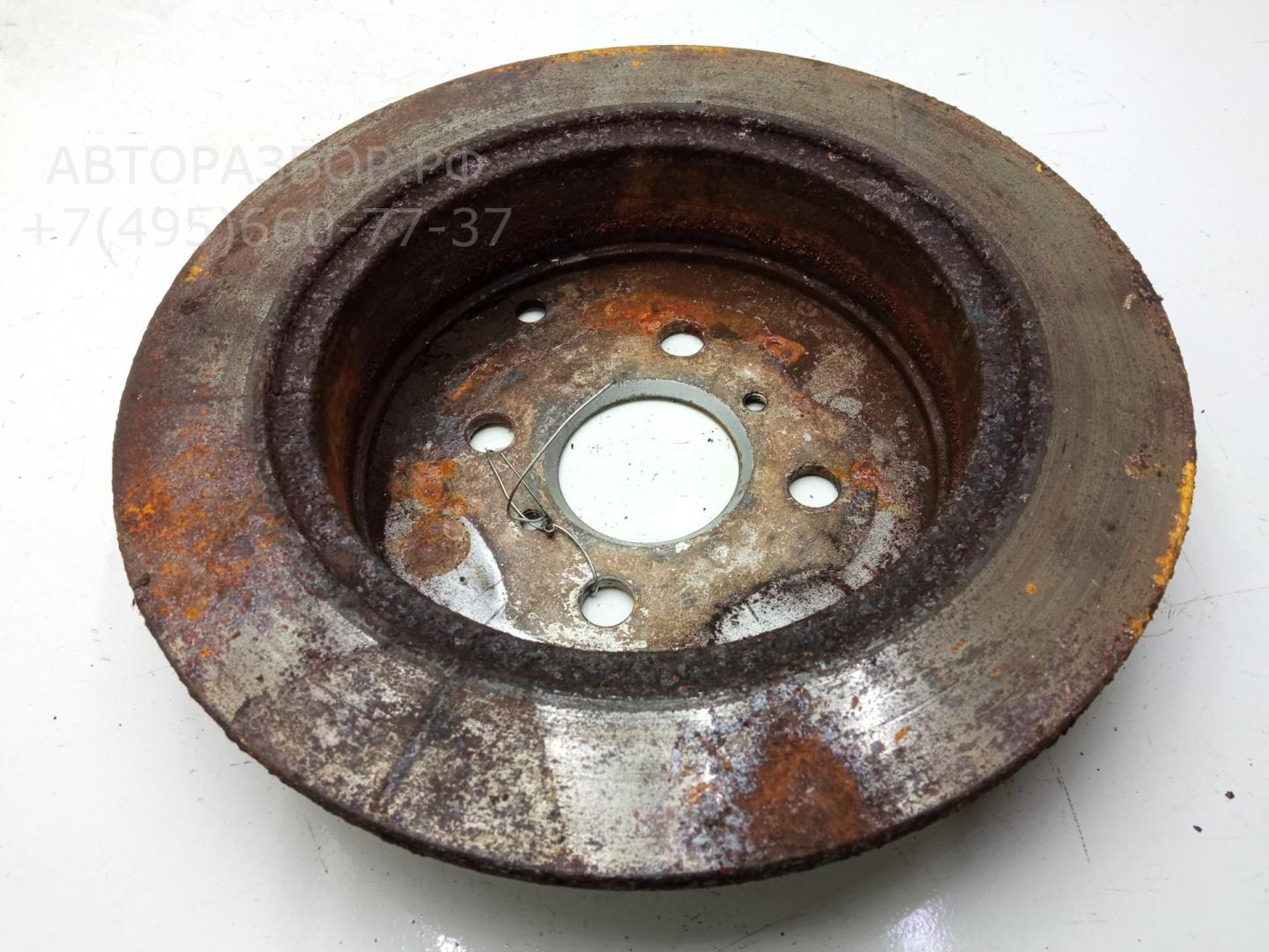 Диск тормозной задний