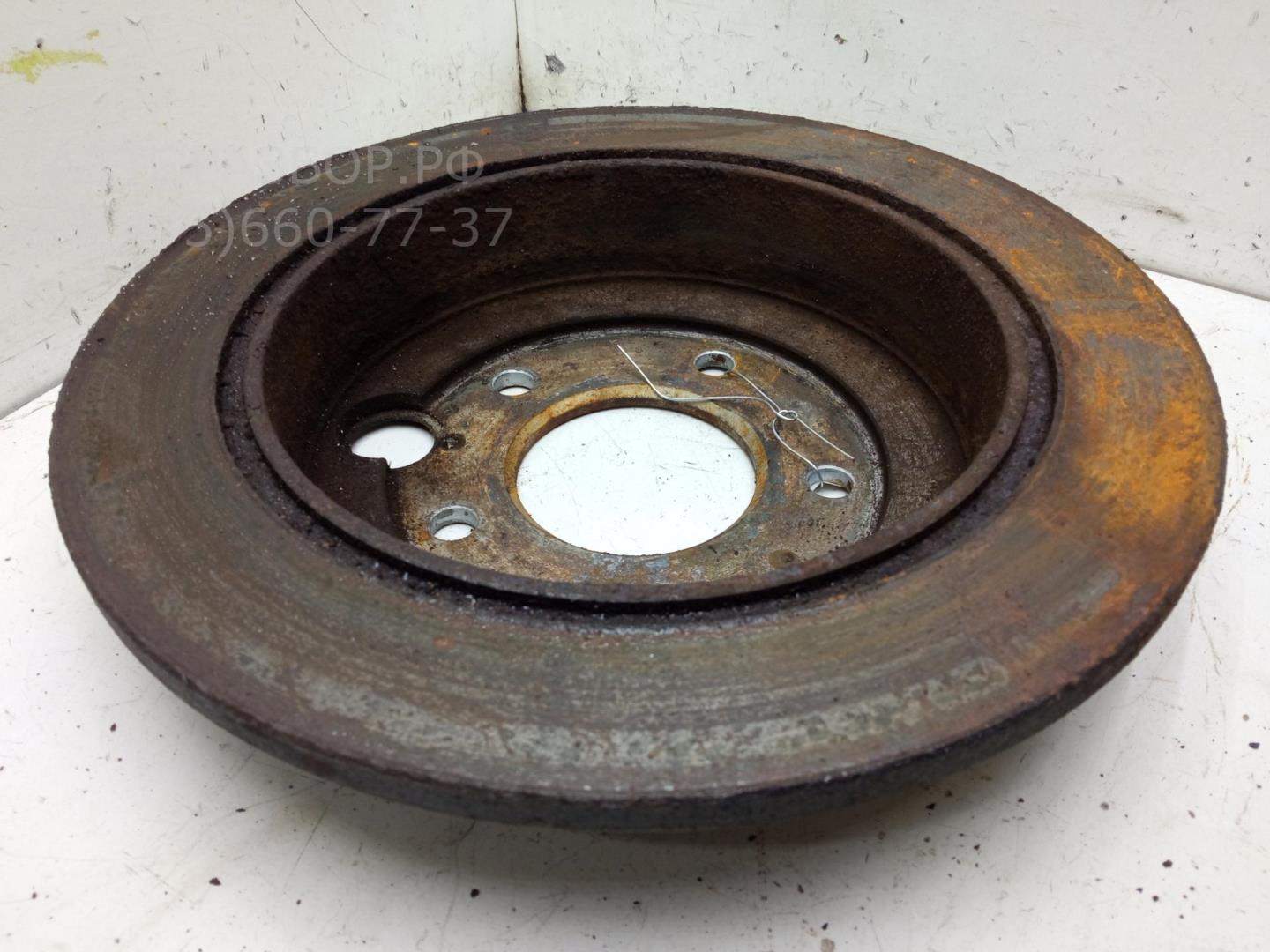 Диск тормозной задний