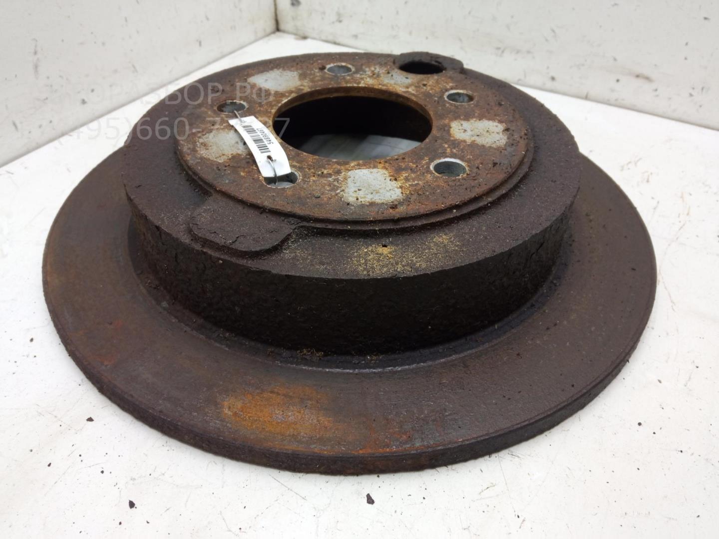 Диск тормозной задний