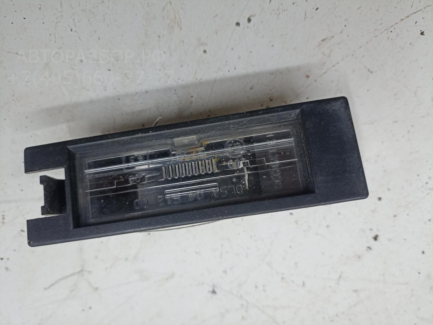 Фонарь подсветки номера