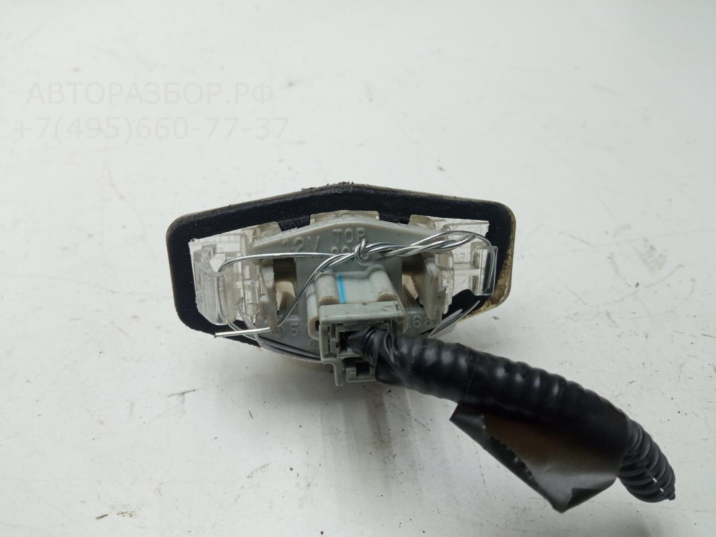 Фонарь подсветки номера