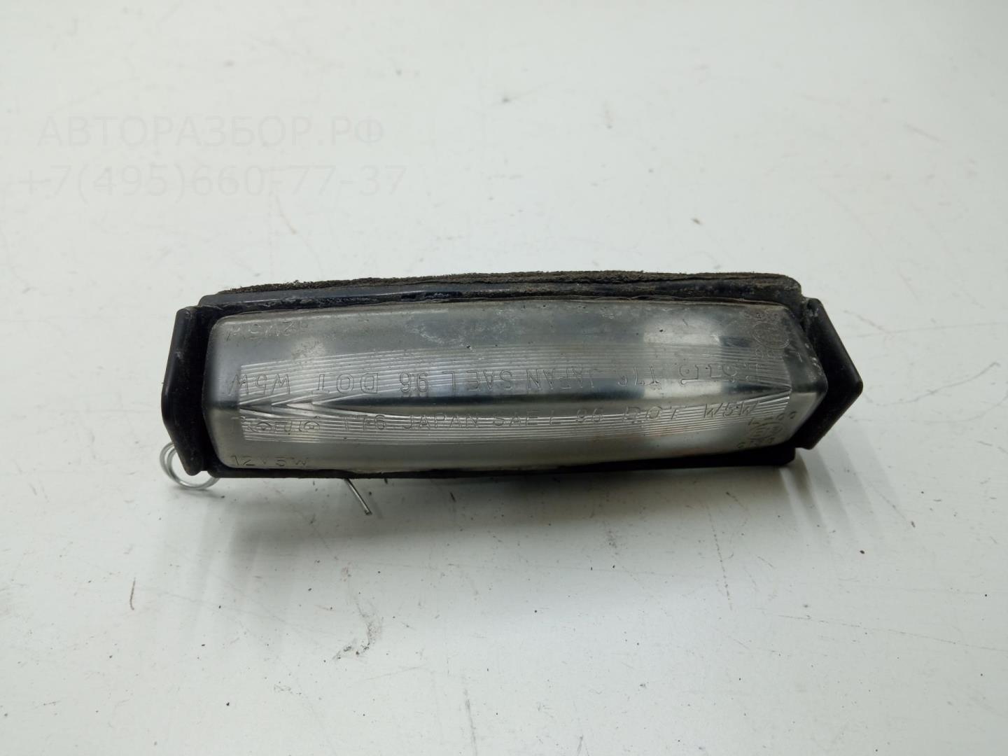 Фонарь подсветки номера