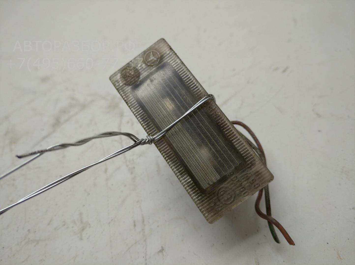 Фонарь подсветки номера