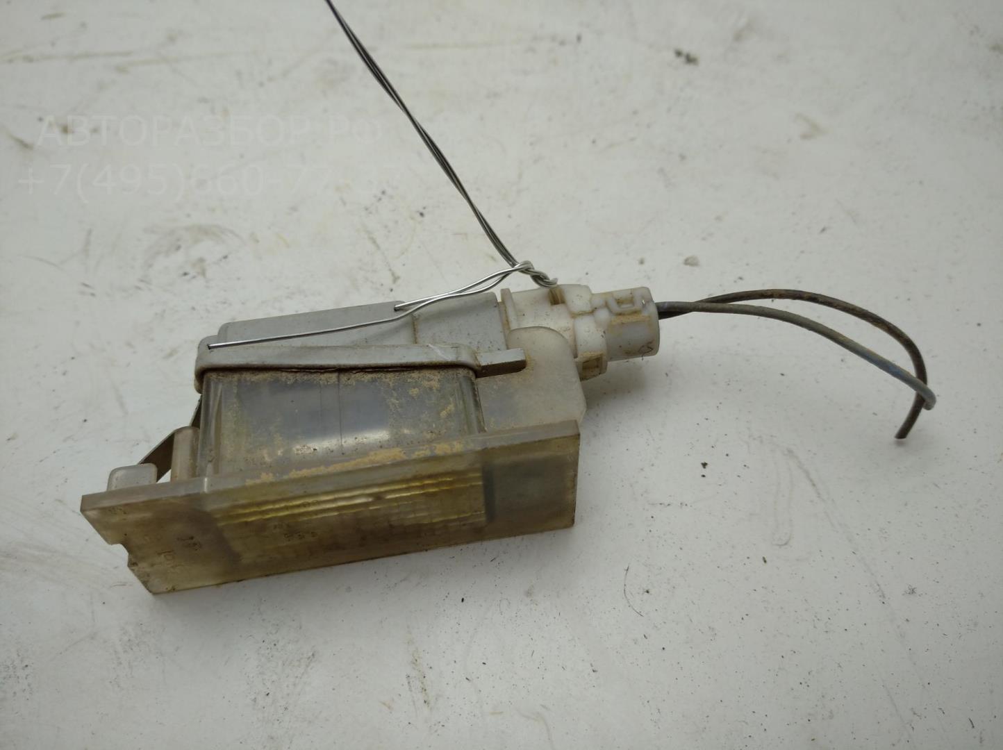 Фонарь подсветки номера