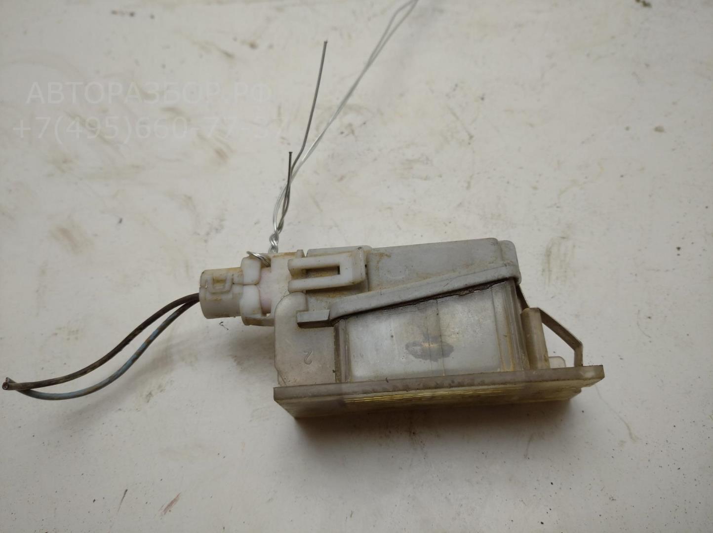 Фонарь подсветки номера