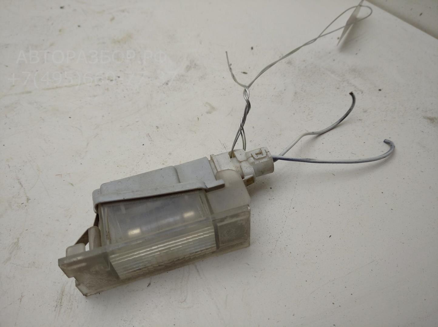 Фонарь подсветки номера