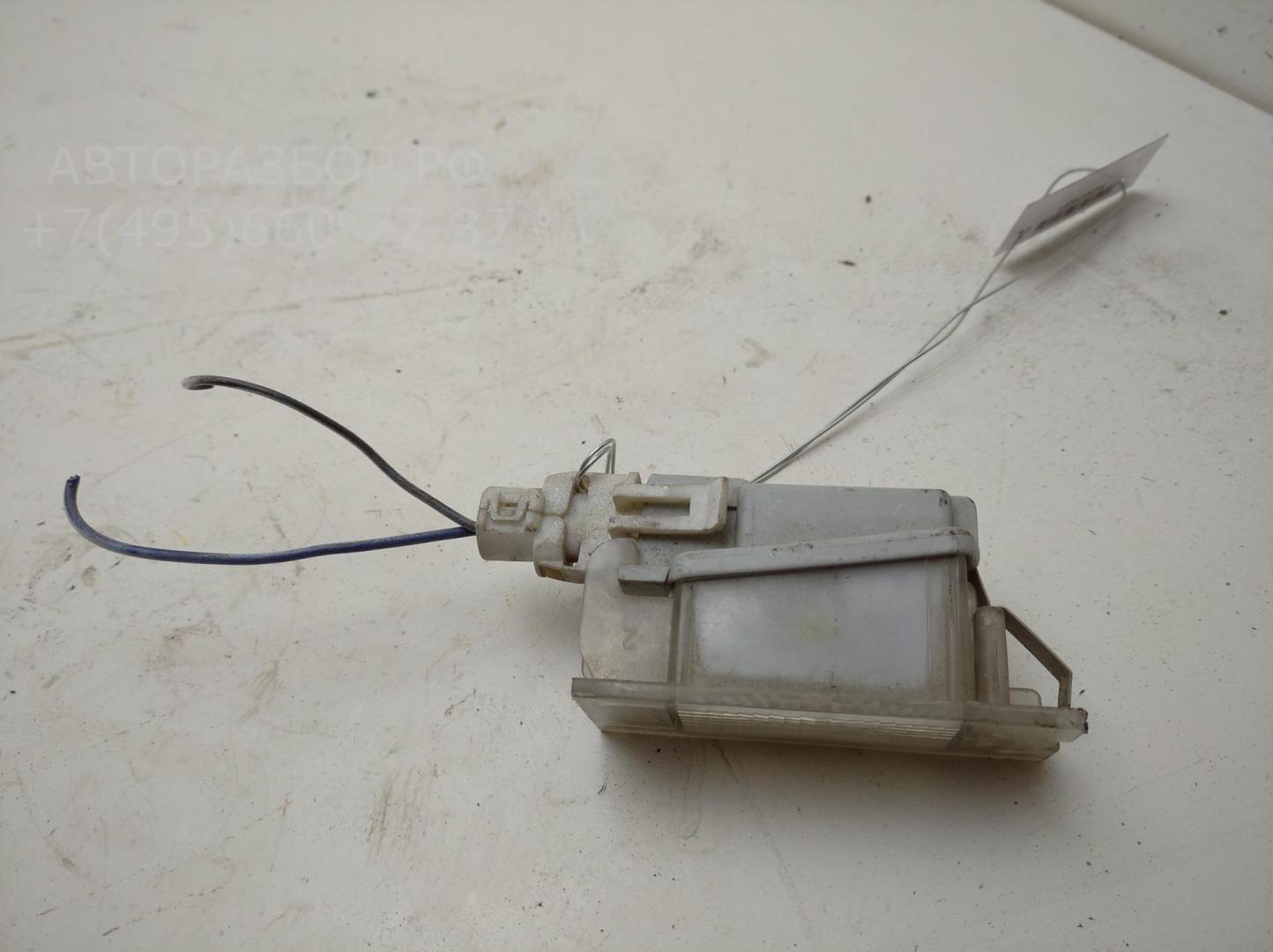 Фонарь подсветки номера