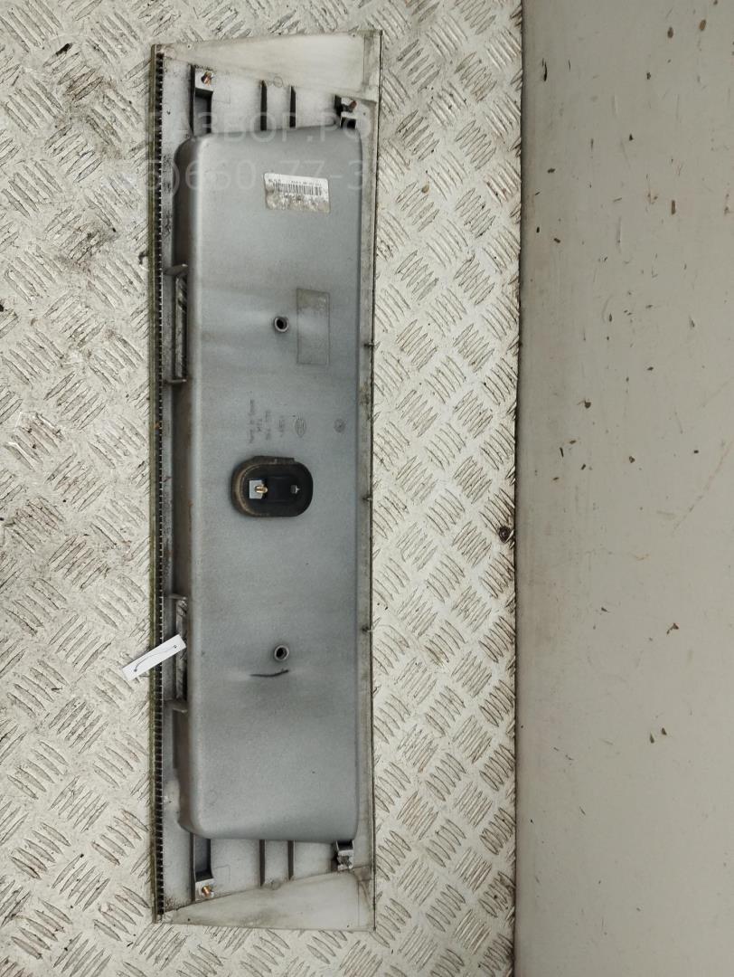 Накладка переднего бампера под номер