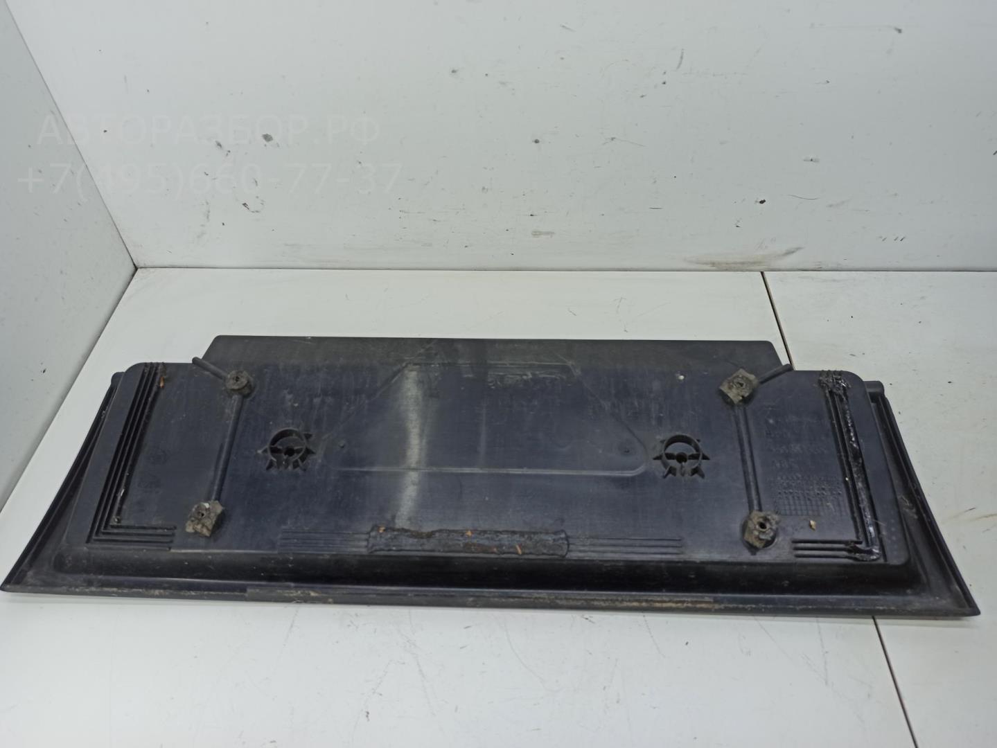 Накладка переднего бампера под номер