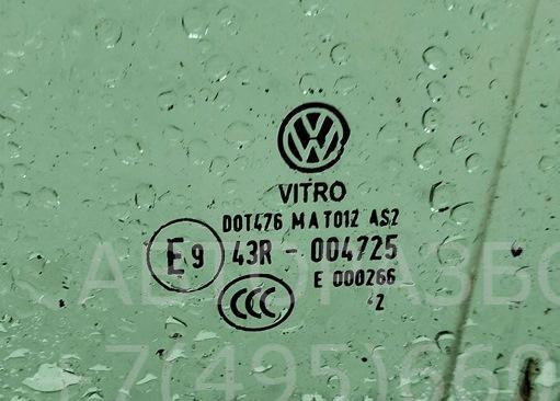 Стекло двери задней левой