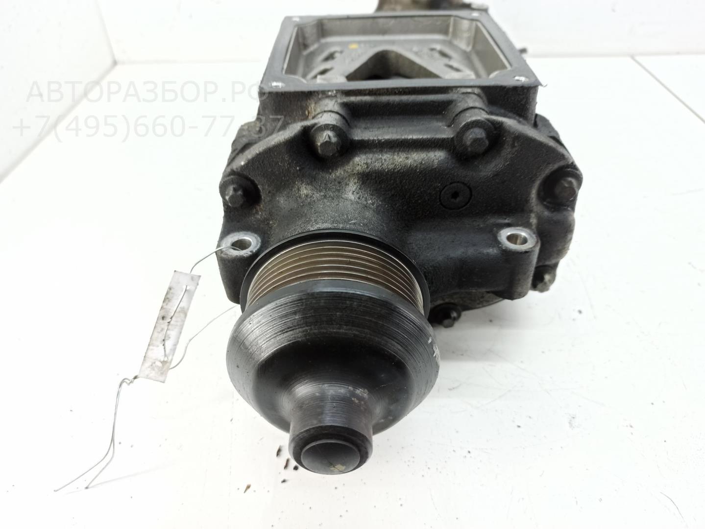 Коллектор с турбокомпрессором (турбиной)