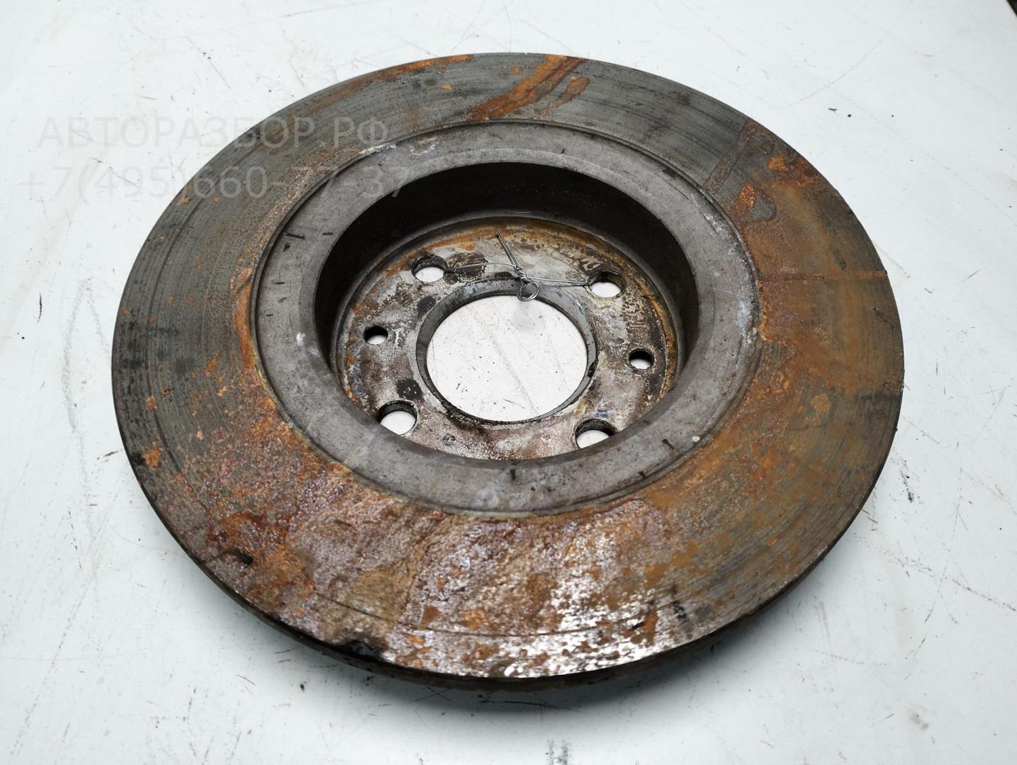 Диск тормозной передний вентилируемый