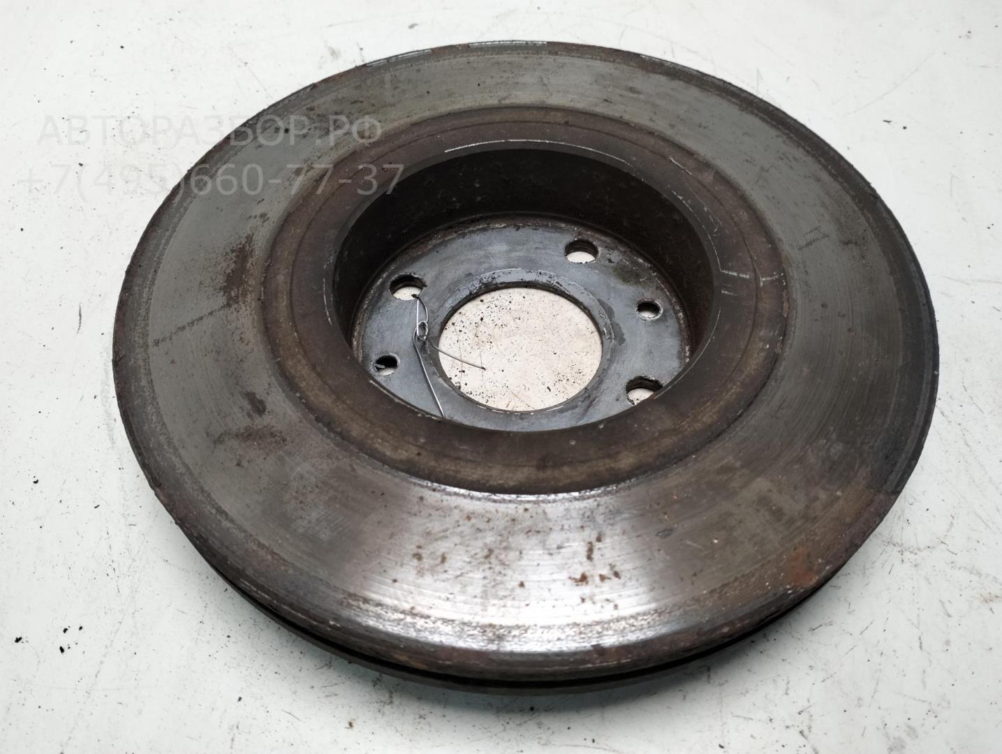 Диск тормозной передний вентилируемый