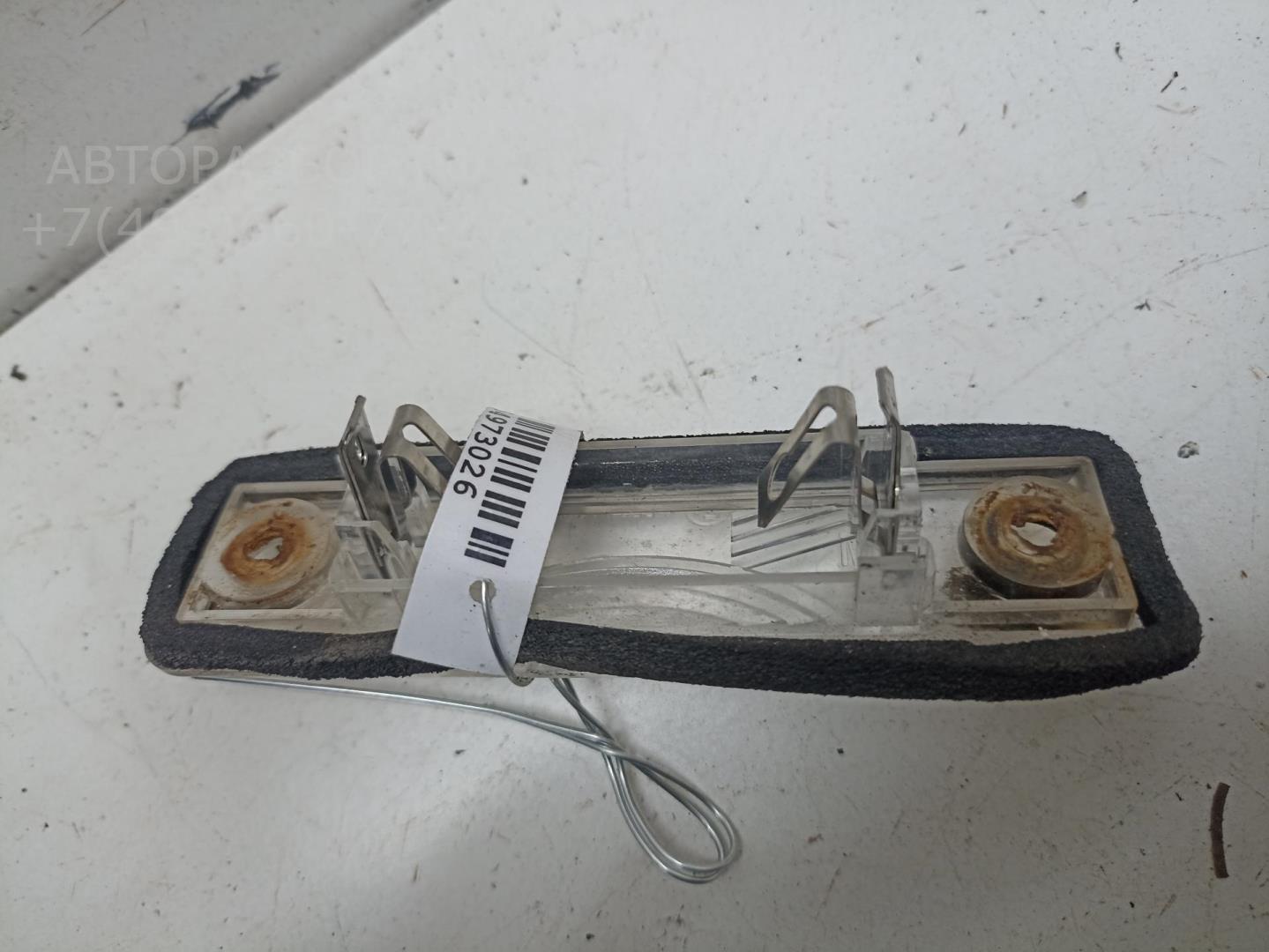 Фонарь подсветки номера