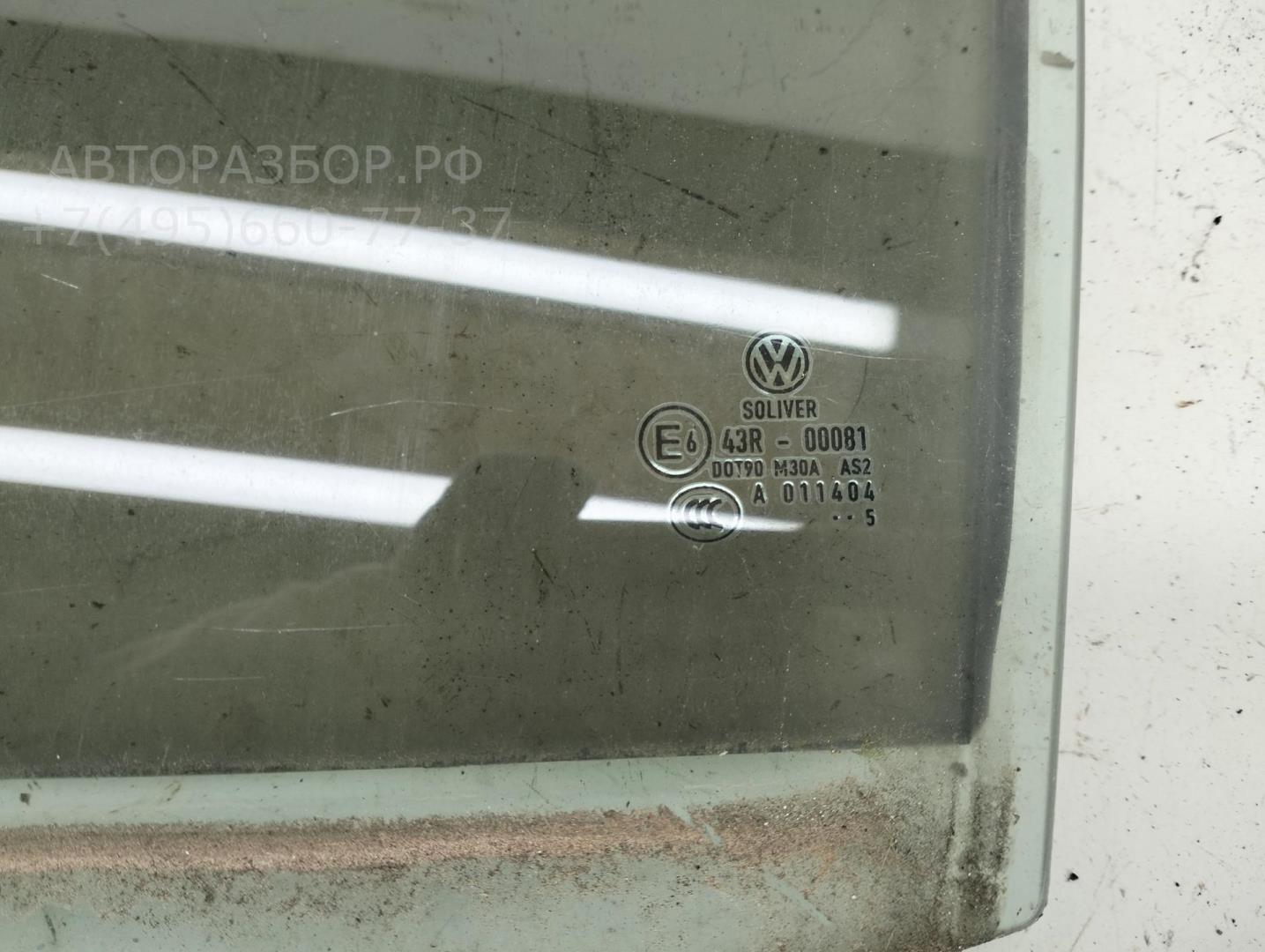 Стекло двери задней левой