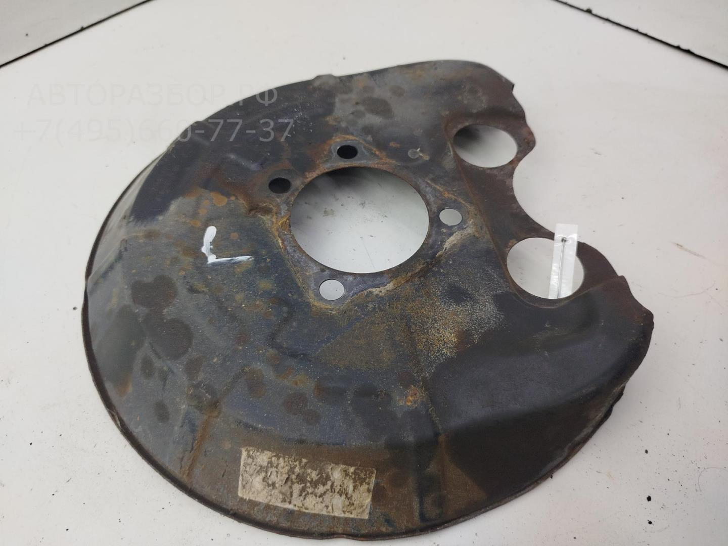 Щит опорный задний левый