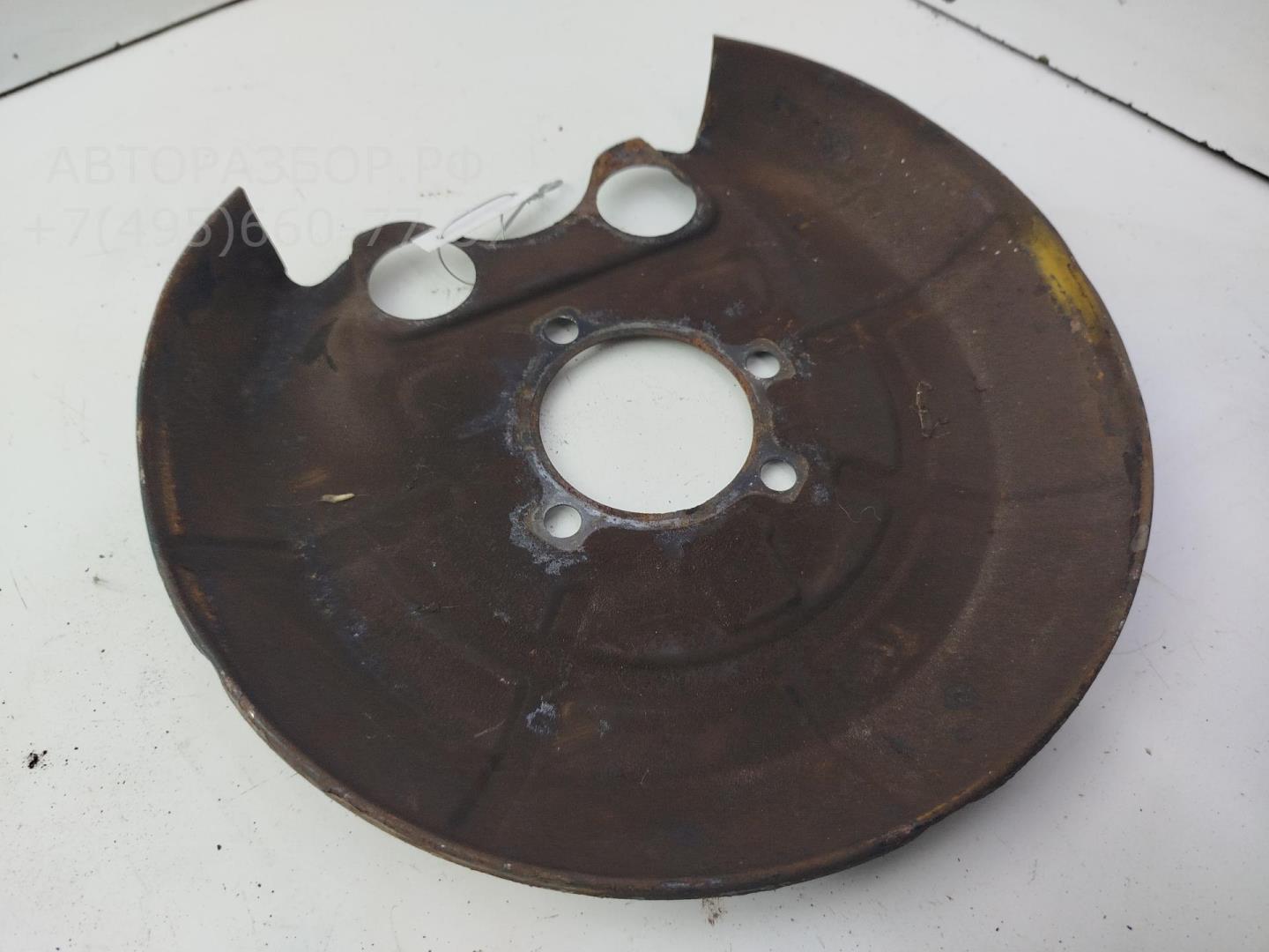 Щит опорный задний левый