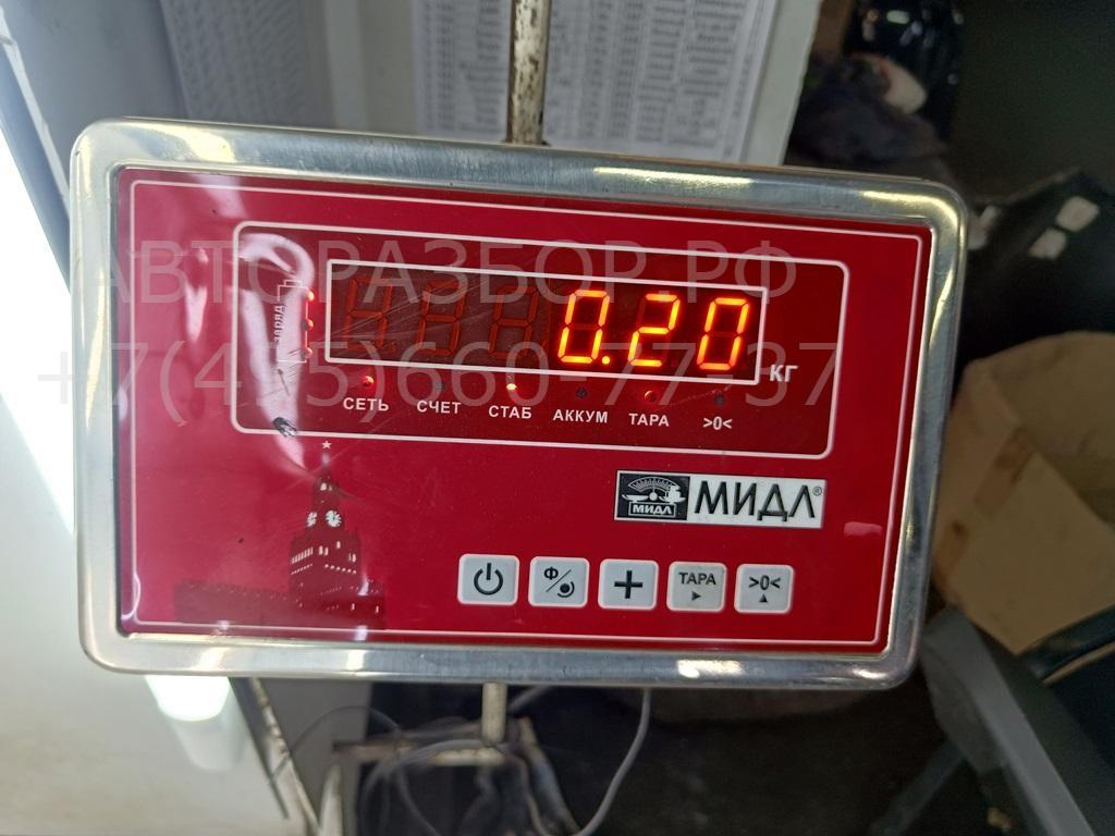 Накладка переднего бампера под номер