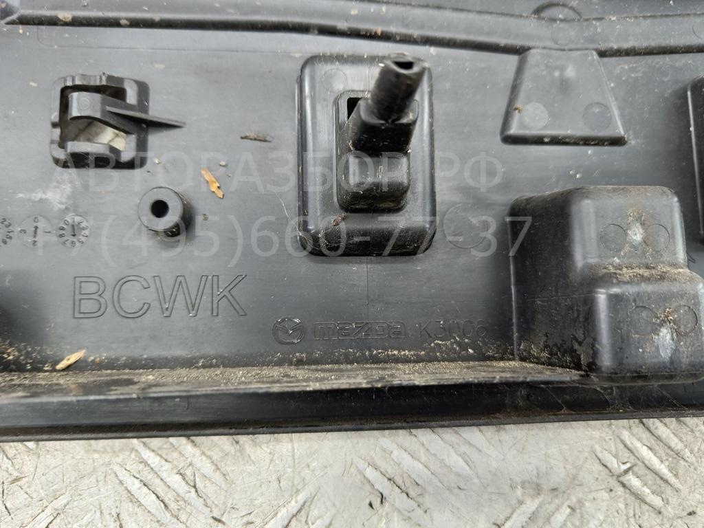 Накладка переднего бампера под номер