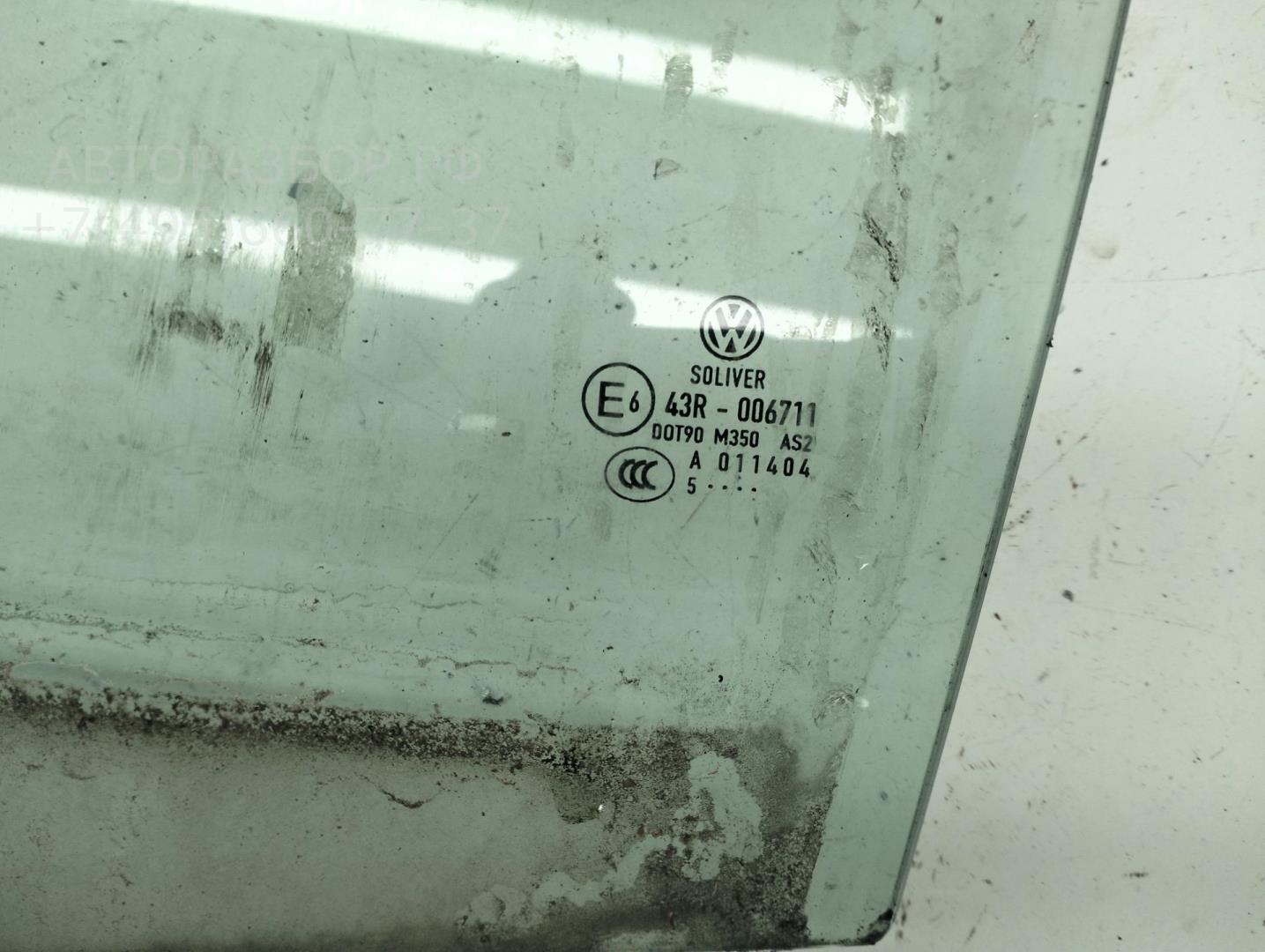 Стекло двери задней левой