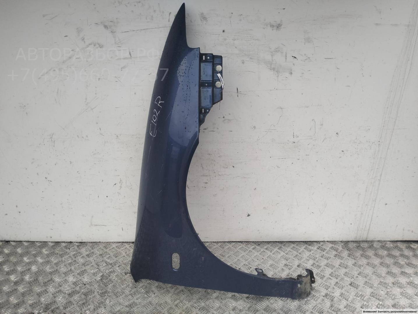 Крыло переднее правое