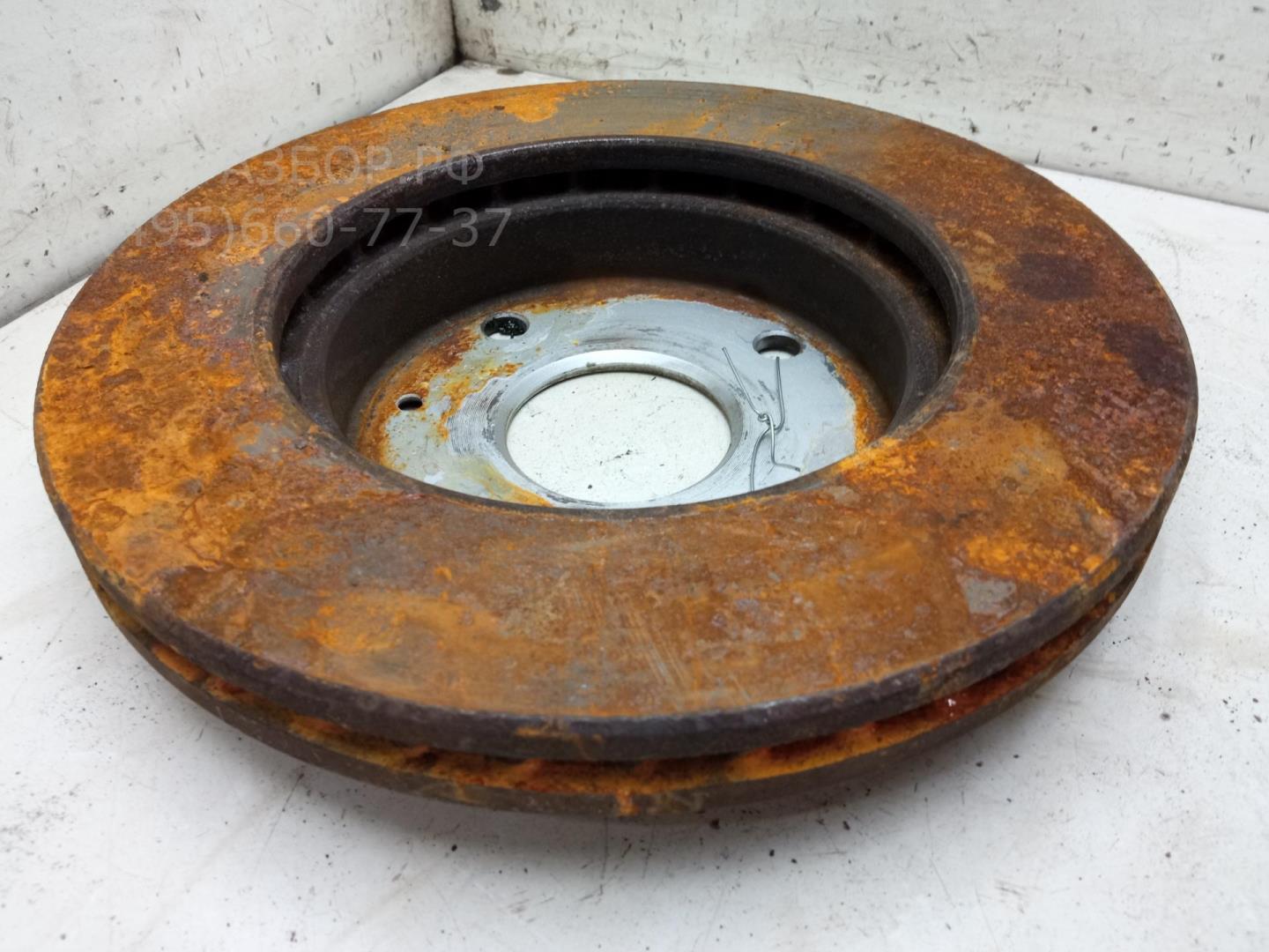 Диск тормозной передний вентилируемый