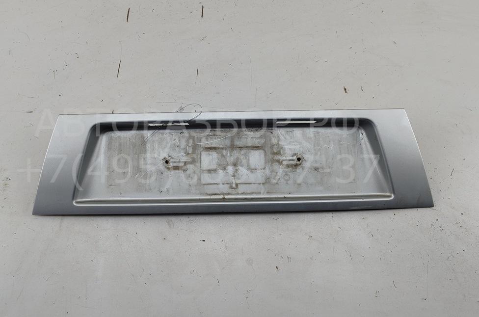 Накладка переднего бампера под номер