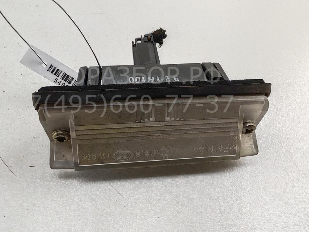 Фонарь подсветки номера