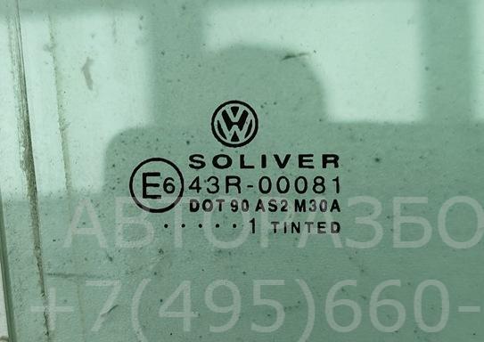 Стекло двери задней правой