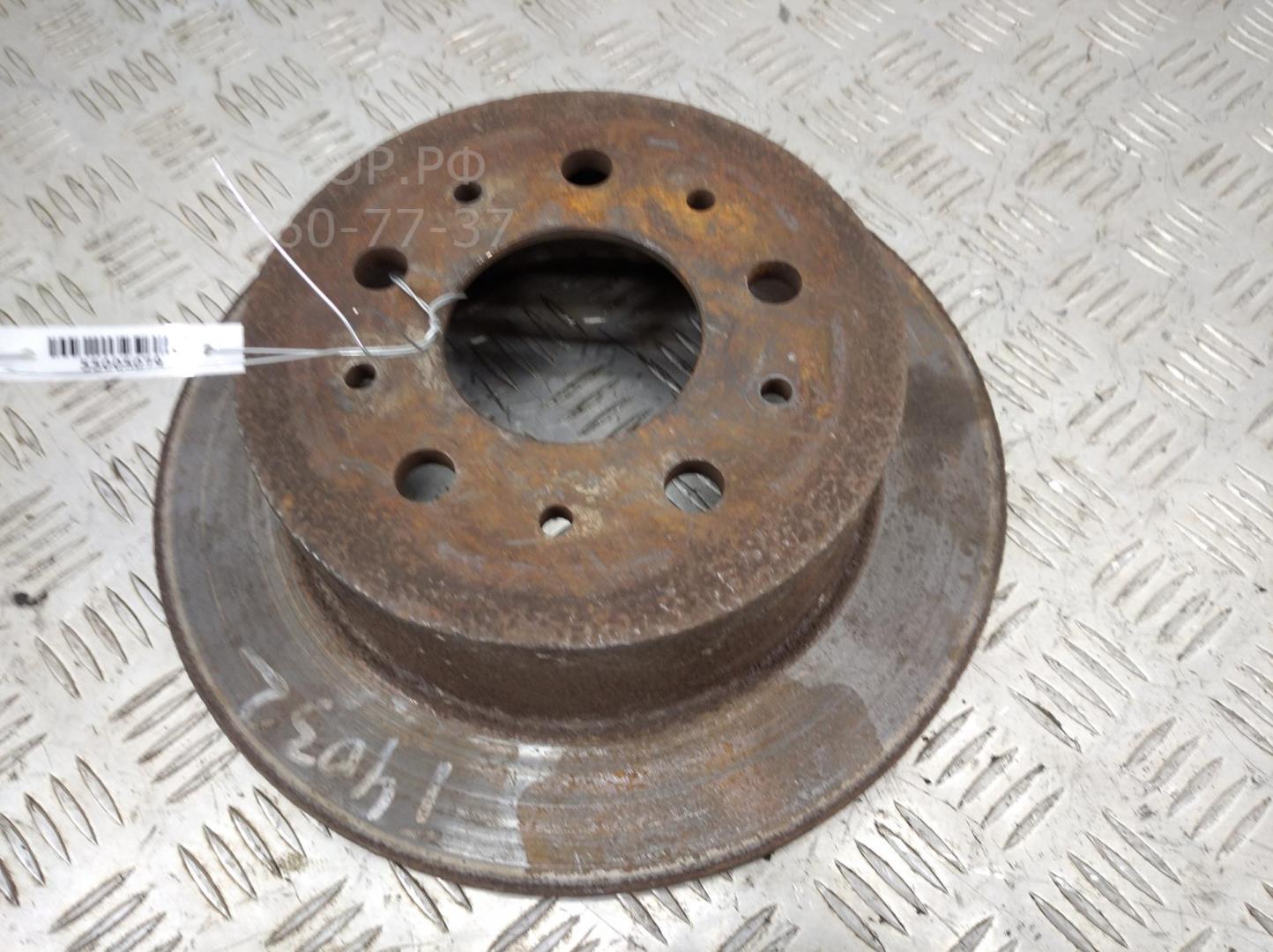 Диск тормозной задний