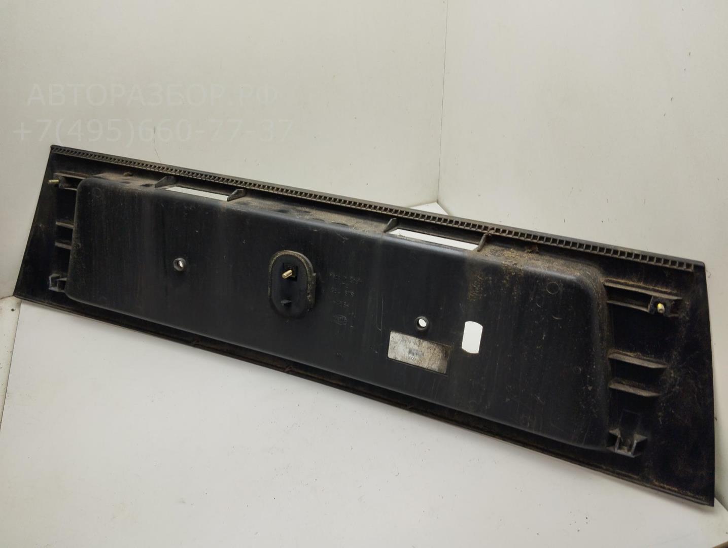 Накладка переднего бампера под номер