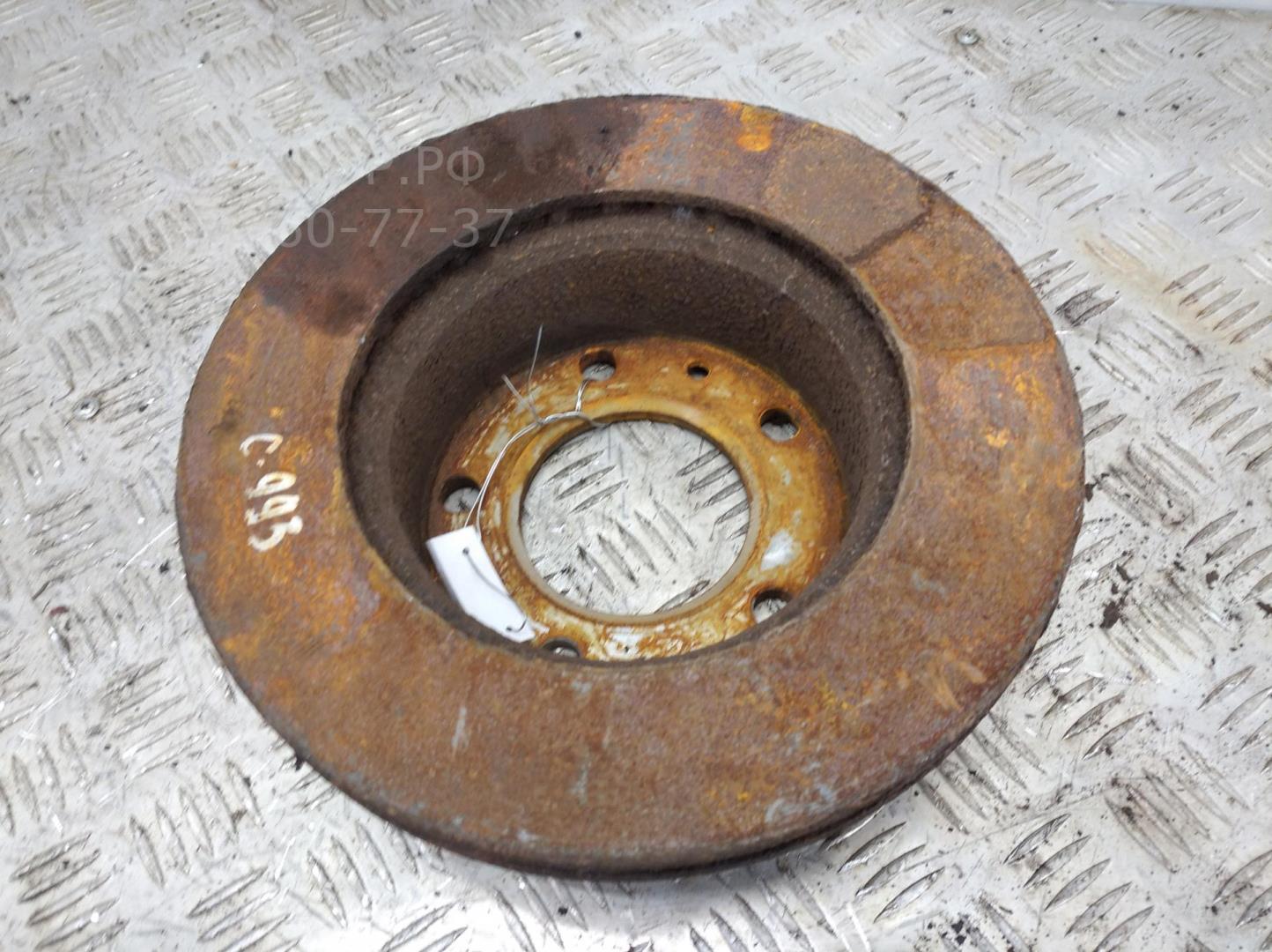 Диск тормозной передний вентилируемый