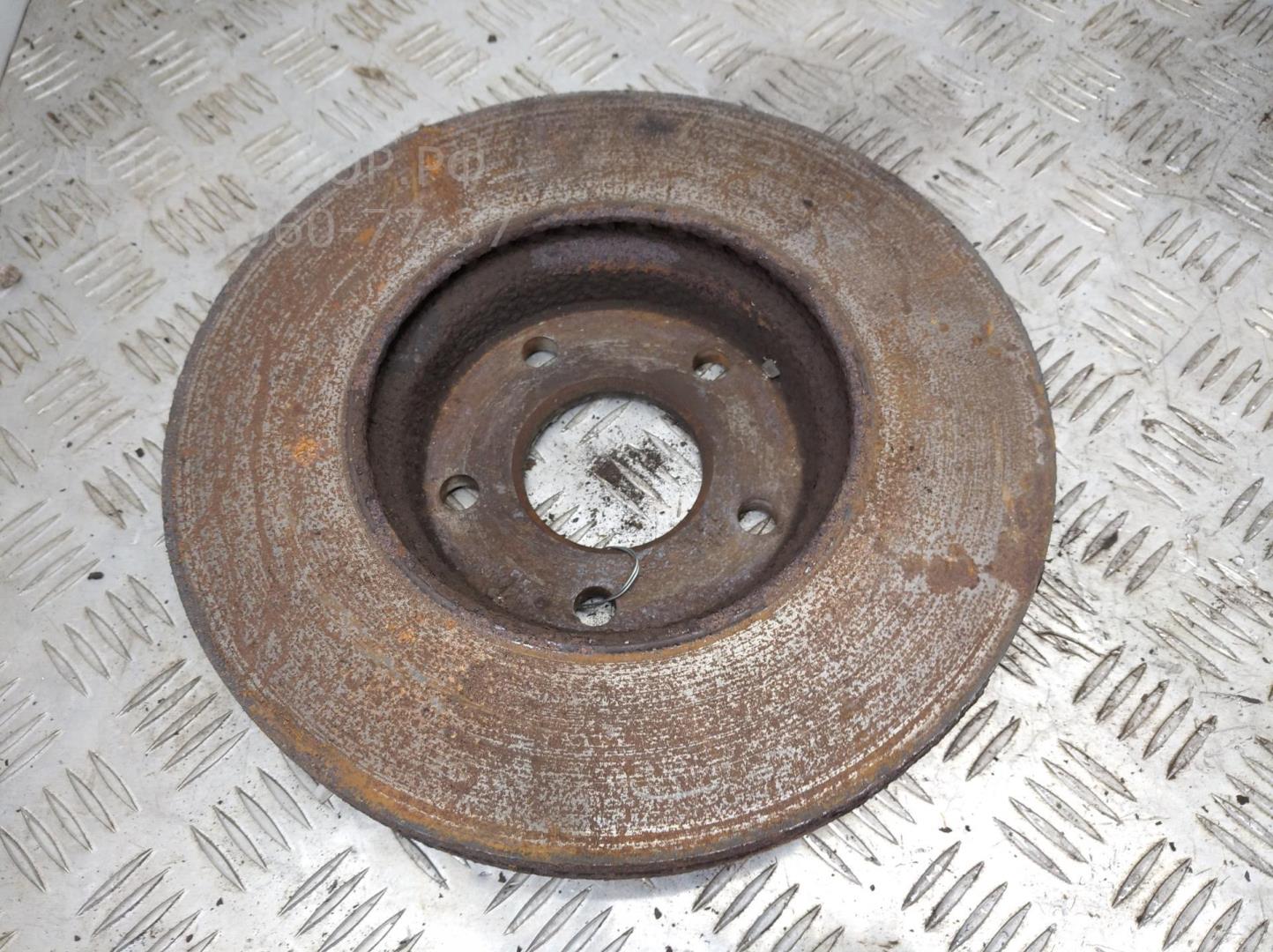 Диск тормозной передний вентилируемый