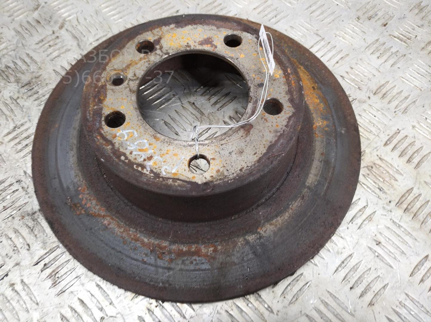 Диск тормозной задний