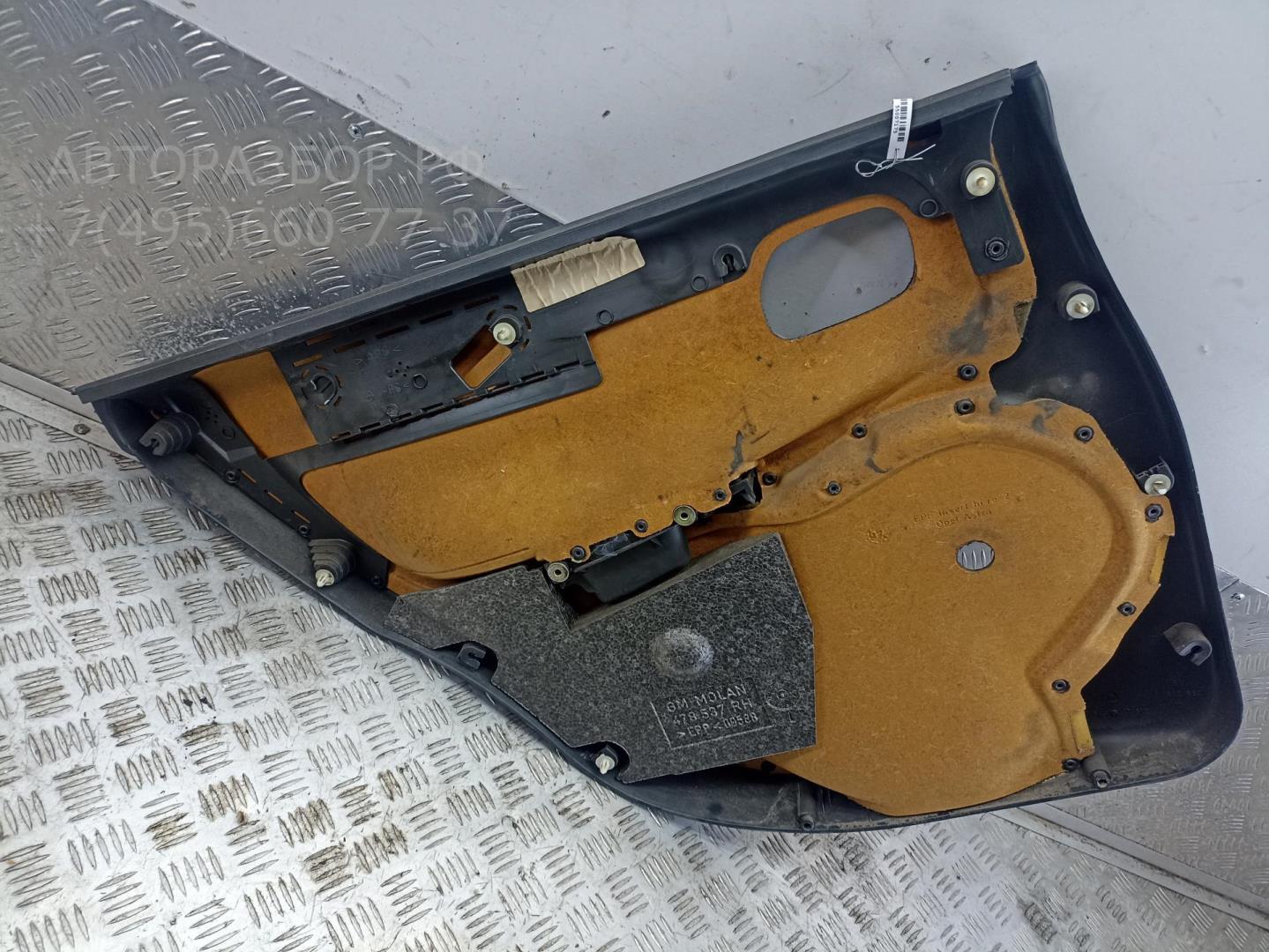 Обшивка двери задней правой