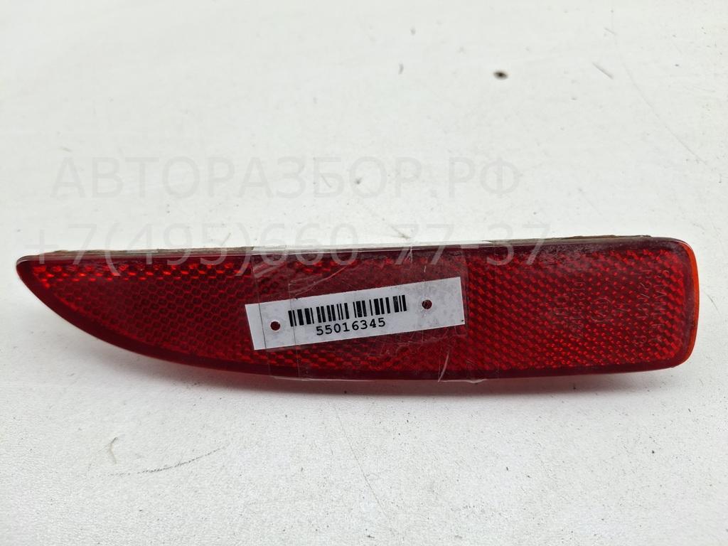 Отражатель в бампер задний левый