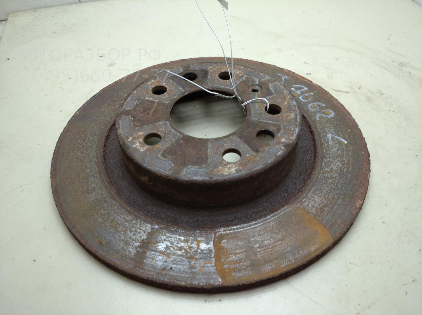 Диск тормозной задний