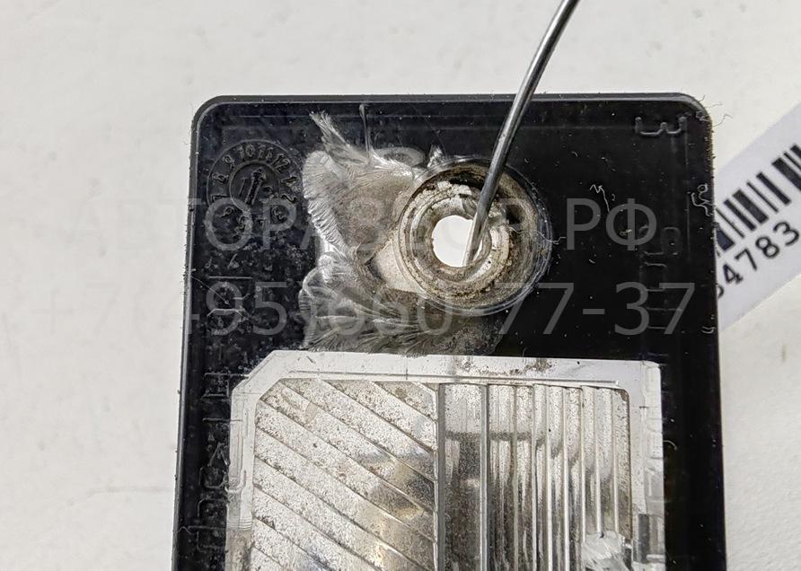 Фонарь подсветки номера